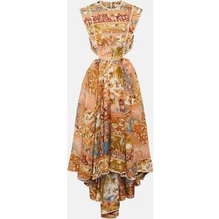 Zimmermann Chintz ramie floral midi dress - multicoloured - XS