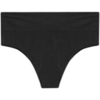 Organic Basics Smooth Thong Black - S