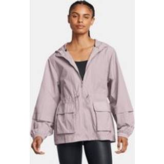 Jakke Under Armour Crinkle Woven Jacket-GRY 1386455-015 Størrelse S