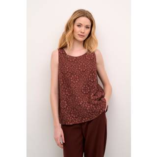 Cream CREbana Bluse - Brun - Str 34 - Damer