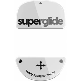Superglide Glass Skates til Vaxee XE - Hvid