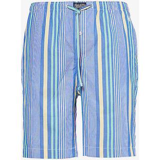 Polo Ralph Lauren Herren Pyjamashorts multicolor Baumwolle & Mix Gestreift