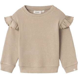 Lil Atelier Travertine Melange Strik Top