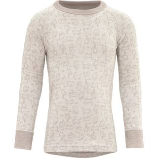 Devold Kid's Duo Active Merino Shirt Merino undertøj Børn størrelse 6 Years farve beige