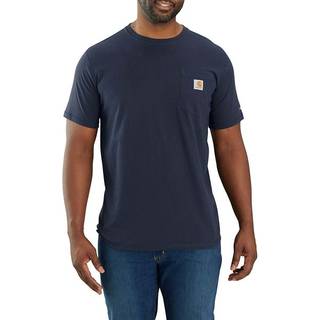Carhartt Force Pocket S/S T-Shirt T-shirt Herrer størrelse XL farve blå