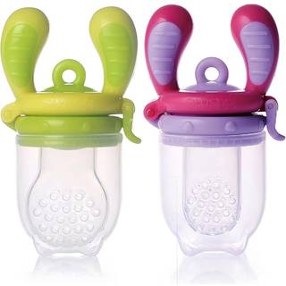 Kidsme Food Feeder 2 Stk., Lilla/Lime