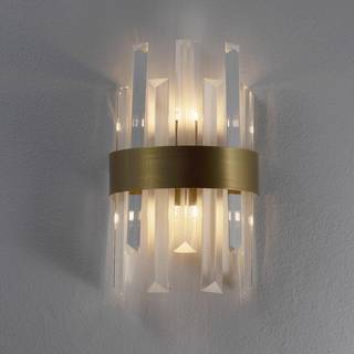 Nova Luce Vägglampa Crown Guld