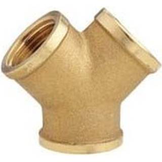Y-kobling rør Maestrini Y Fitting Female/Female/Female, messing, 3/4" G (BSP) (indvendig)