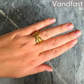 ANNEBRAUNER Opera Ring 18K Guldbelagt - 52