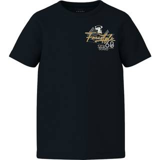 NAME IT T-shirt Victor Black