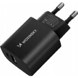 Wozinsky Vægoplader USB-A / USB-C 20W - Sort