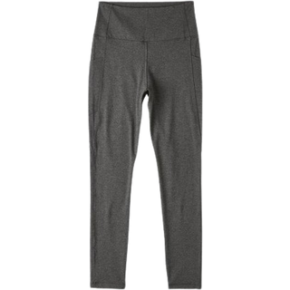 Boody Full-length High-waist Tights Dark Marl | Str. Xs