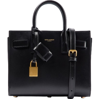 Saint Laurent Sac De Jour Nano leather tote - black - One Size