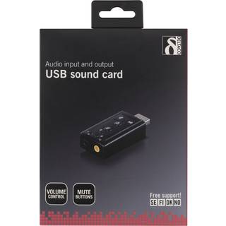 Deltaco USB Sound Card
