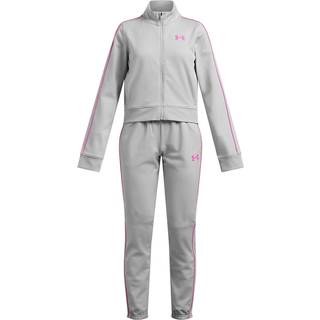 Sæt Under Armour UA Icon Knit Crop Tracksuit-GRY 1386528-011 Størrelse YXL