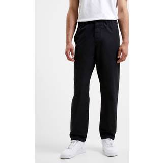 French Connection French Connection Black Military 100% Cotton Tapered Chino Trousers