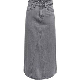 Olivia Wide Nederdel, Grey Denim, S