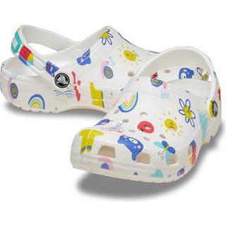 Crocs Classic Sko, Doodle Print, 19-20