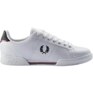 Fred Perry B722 Leather Trainers White