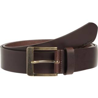 Leather Belt - Calvin Klein - Brown - Men - 95 cm - Brown - 95 cm