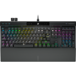 Corsair K70 PRO RGB - OPX - Black - ND - Gaming Tastatur - Nordisk - Sort