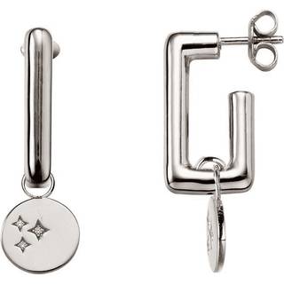 XENOX Ohrringe - Poppy Poems - XS3684 - silber