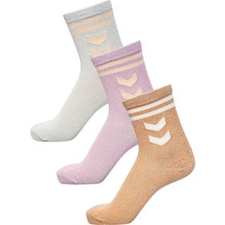 Hummel Hmlalfie Strømper 3-pak, Orchid Petal, 24-27