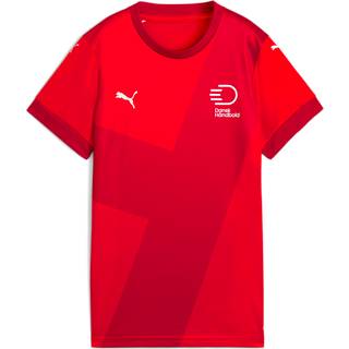 Women&#39;s Puma Danish Handball Federation Home Jersey, Red, Size XL, Clothing - Dark Cherry - XL
