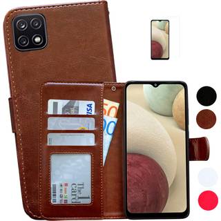 Samsung Galaxy A22 5G - PU Læder Pung Etui