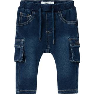 NAME IT Sweat Cargo Jeans Ben Dark Blue Denim