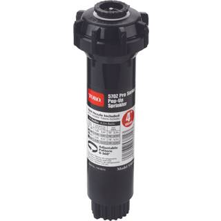 Toro 53814 4-tommer pop-up fast-spray med variabel justerbar dyse 0-360-graders 15-fod sort