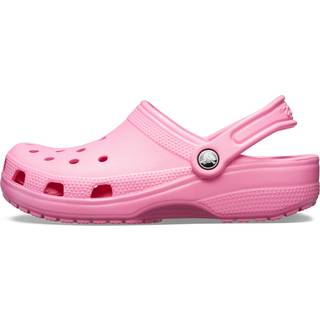 Crocs Classic Womens Mules Colour: Pink Lemonade, Size: 6