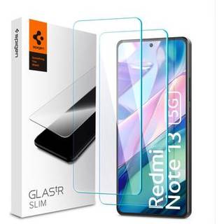 Spigen Glass tR Slim 2 Pack for Xiaomi Redmi Note 13 5G