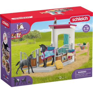 Hesteboks med appaloosa-hoppe og føl Schleich Horse Club Figurer 42611