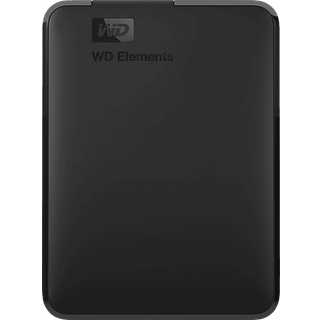WD Elements Portable BNEF0060BBK - hard drive - 6 TB - USB 3.2 Gen 1 - 6TB - Ekstern Harddisk - Sort