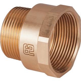 Reduceringsnippel Guidi Reducing Nipple, bronze, 3/4" G (BSP) (indvendig) til 1/2" G (BSP) (udvendig)