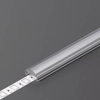 Cover til LED Profil - C Linse - Click - 2m - Transparent