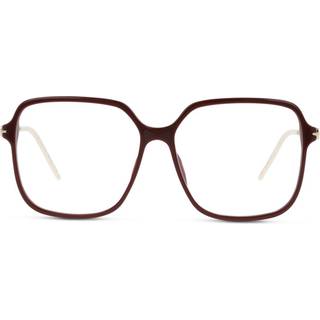 Gucci Kvinde GG1271O 003 Optiske stel Plast Bourgogne Firkantet