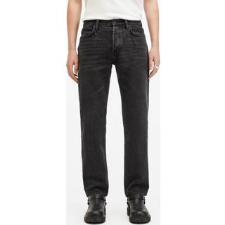All Saints AllSaints Black Reid Black Straight Leg Jeans