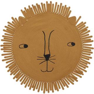 OYOY Mara Lion Gulvtæppe, Camel