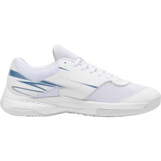 Puma Varion II Handball Shoes, White, Size 46, Shoes - Blue Horizon - 46