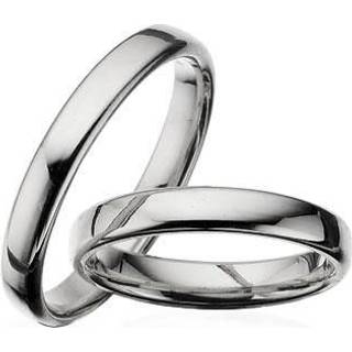 Vielsesringe - Sølvringe glat i 3,5mm og uden sten