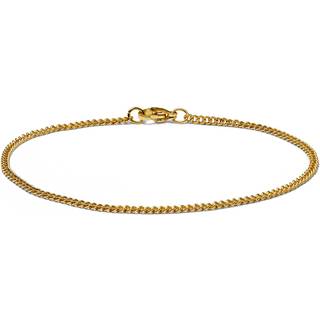 2mm Guldfarvet Kædearmbånd
