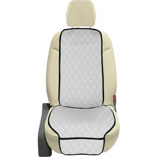 FH Group Car Seat Pushion Front Set White Neosupreme Automotive Seat Pushion