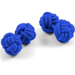 Blå Knude Manchetknapper