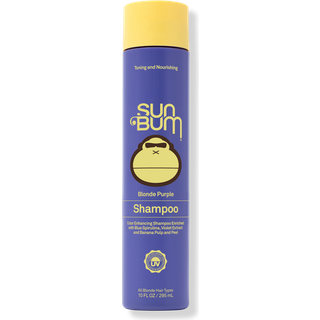 Sun Bum Blonde Shampoo I UV Beskyttelse og grusomhedsfri farve Forbedring og toning h?rvask til blondiner I 10 oz