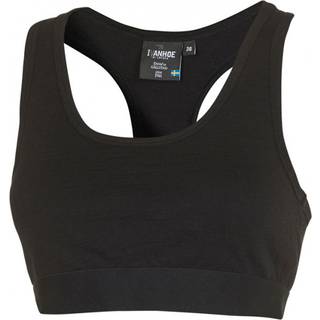 Ivanhoe of Sweden Women's Underwool Wool Bra Merino undertøj Damer størrelse 40 farve sort
