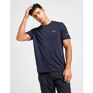 Under Armour Seamless Stride Running Shirt Men - Dark Blue, Size L - dark_blue