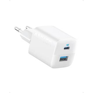 Anker 323 Vægoplader 33W m. USB-A & USB-C - Hvid