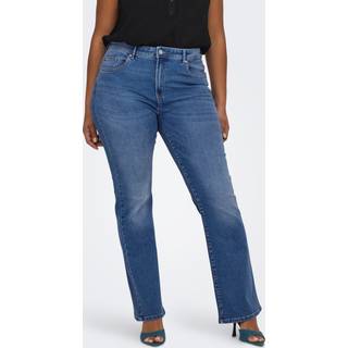 Carsally Mellemhøj Talje Flared Fit Jeans